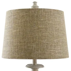 Kirklands Home Natural Traditional Farmhouse Table Lamp Tan Sale