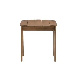 Kirklands Home Natural Warren Adirondack Outdoor Accent Table Brown Sale