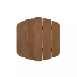 Kirklands Home Natural Warren Adirondack Outdoor Accent Table Brown Sale