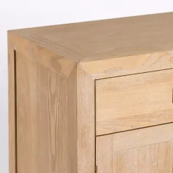 Kirklands Home Natural Wood Closed Modular Cabinet Tan Online