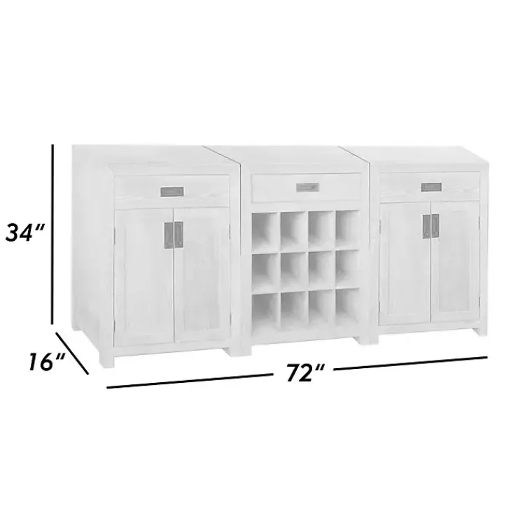 Kirklands Home Natural Wood Closed Modular Cabinet Tan Online