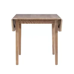 Kirklands Home Natural Wood Drop Leaf Dining Table Tan Sale