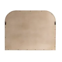 Kirklands Home Natural Wood Frame Arch Wall Mirror Tan