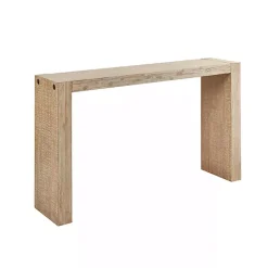 Kirklands Home Natural Wood Frame Console Table