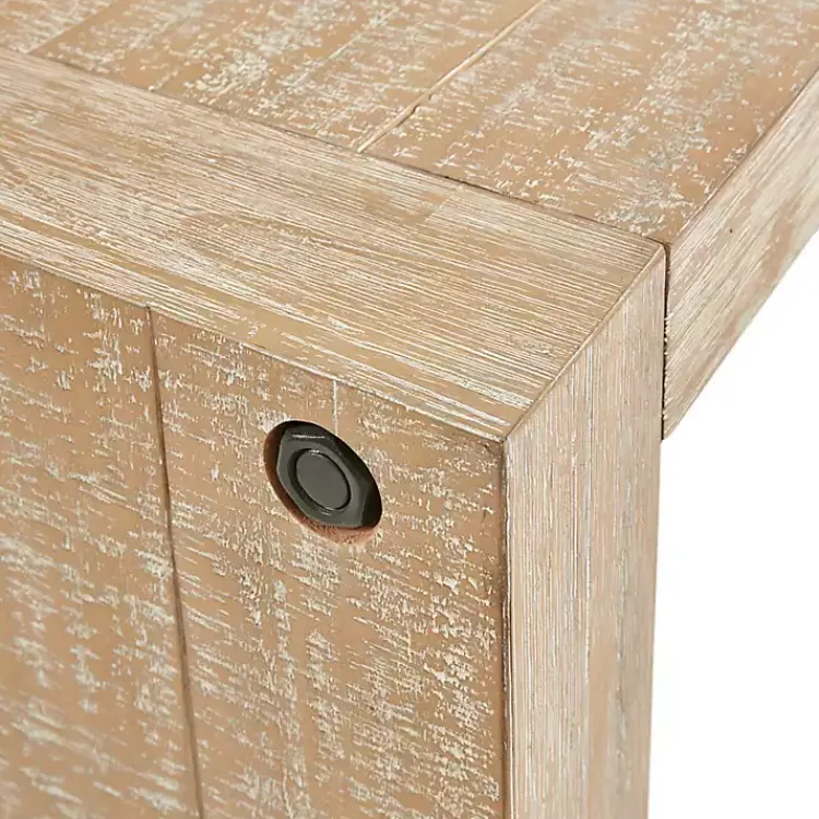 Kirklands Home Natural Wood Frame Console Table