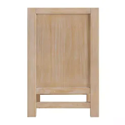 Kirklands Home Natural Wood Grain Open Storage Nightsd Tan Hot