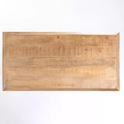 Kirklands Home Natural Wood Hughes Coffee Table Tan Online