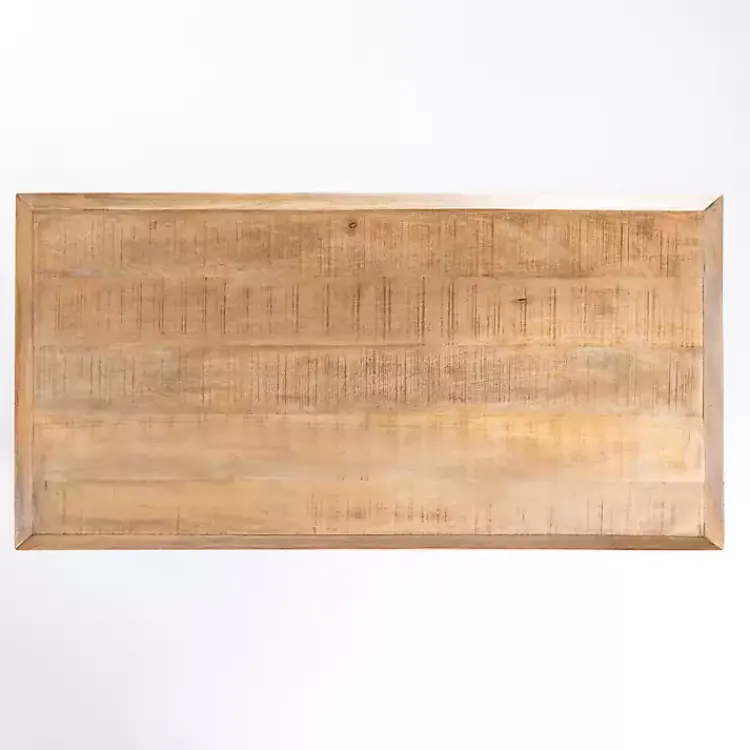 Kirklands Home Natural Wood Hughes Coffee Table Tan Online