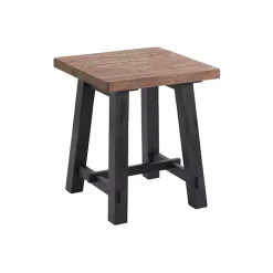 Kirklands Home Natural Wood Sawhorse Accent Table Discount