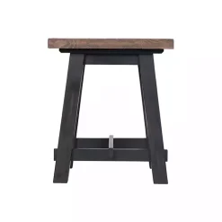 Kirklands Home Natural Wood Sawhorse Accent Table Discount