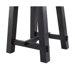 Kirklands Home Natural Wood Sawhorse Accent Table Discount