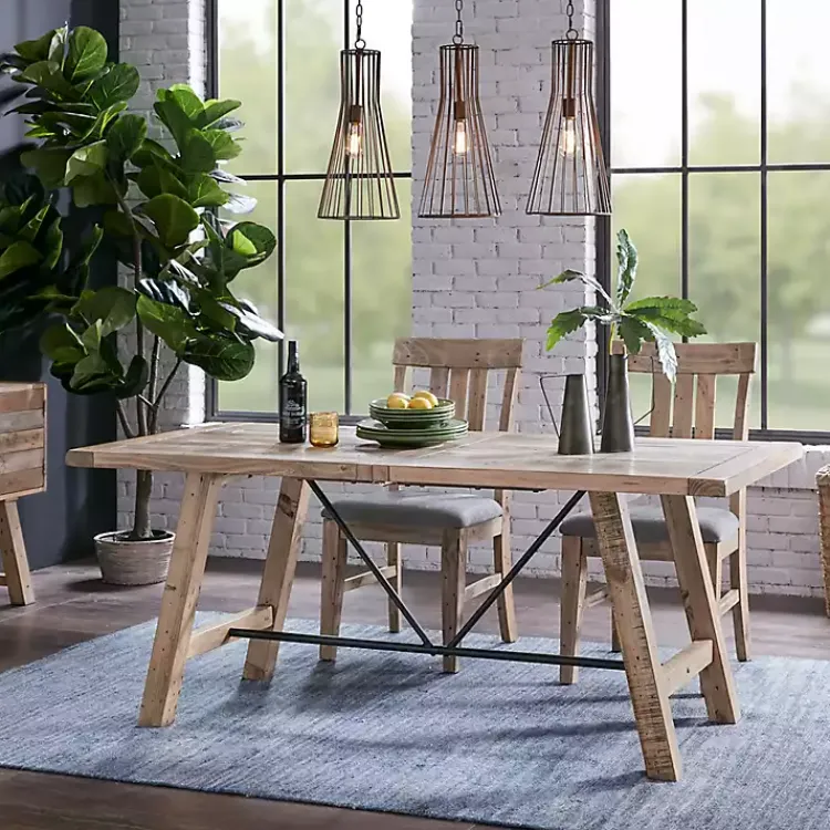 Kirklands Home Natural Wood Sonoma Dining Table Tan Online
