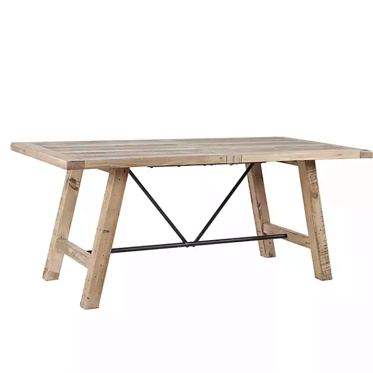 Kirklands Home Natural Wood Sonoma Dining Table Tan Online