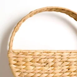 Kirklands Home Natural Woven Basket Wall Shelf Online