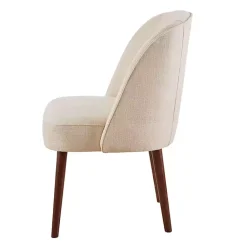 Kirklands Home Natural Wraparound Back Dining Chair Tan New
