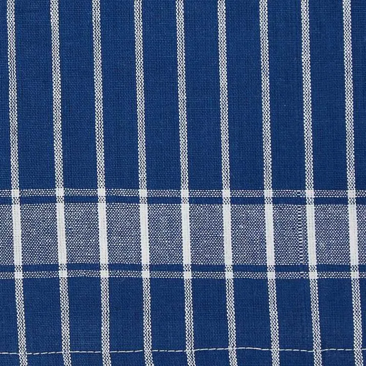 Kirklands Home Nautical Blue Basic Assorted Dishtowels, Set of 8 Outlet
