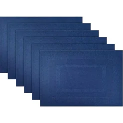 Kirklands Home Nautical Double Frame Placemats, Set of 6 Blue Hot