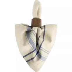 Kirklands Home Nautical French Stripe Napkins, Set of 6 Blue Best