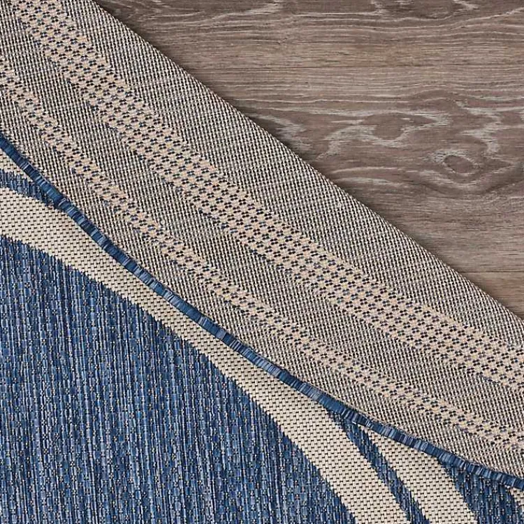 Kirklands Home Nautical Navigation Round Outdoor Area Rug Hot