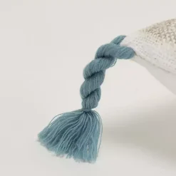 Pillows>Kirklands Home Nautical Stripe & Blue Tassel Pillow