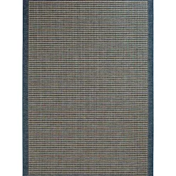 Kirklands Home Navy Adelaide Woven Outdoor Area Rug, 7x9 Blue