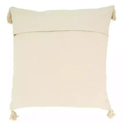 Pillows>Kirklands Home Navy Banded Whipstitch Pillow Blue