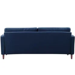 Kirklands Home Navy Chelsea Modern Sofa Blue Best