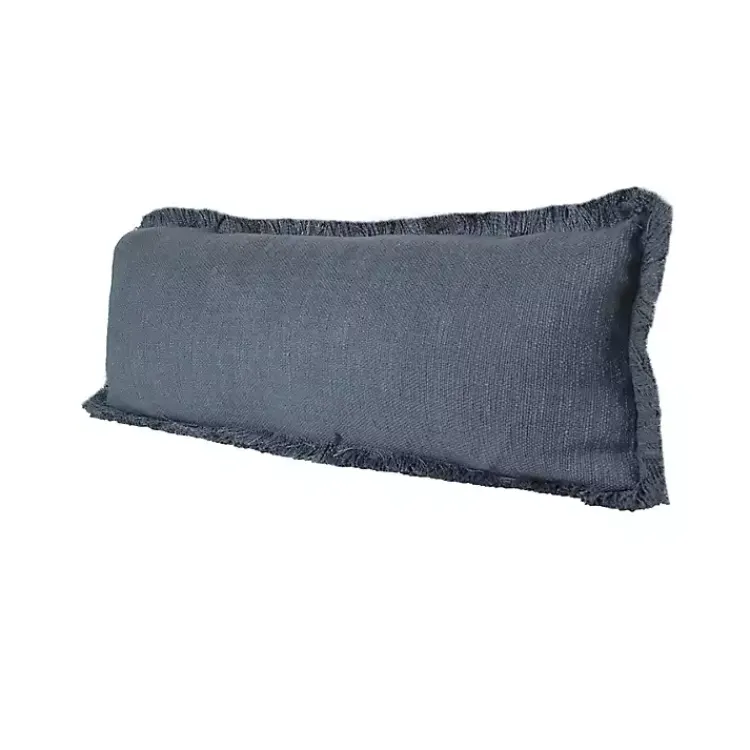 Pillows>Kirklands Home Navy Handwoven Appen Lumbar Pillow Blue