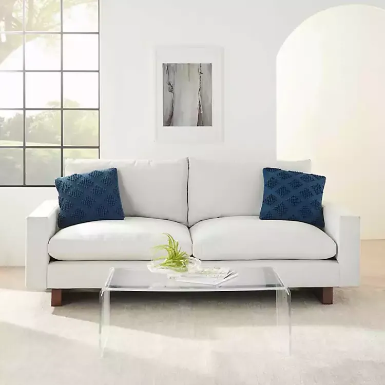 Pillows>Kirklands Home Navy Knotted Diamond Throw Pillows, Set of 2 Blue