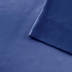 Kirklands Home Navy Blue Satin 6-pc. California King Sheet Set Gray Discount
