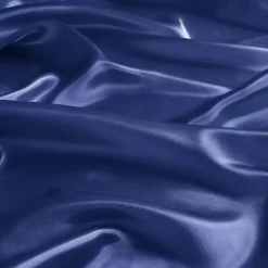 Kirklands Home Navy Satin 6-pc. Queen Sheet Set Blue Clearance