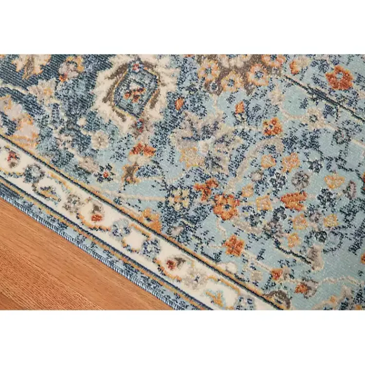 Kirklands Home Navy Bohemian Area Rug, 5x8 Blue Sale