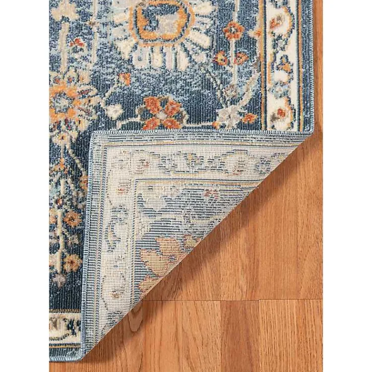 Kirklands Home Navy Bohemian Area Rug, 5x8 Blue Sale