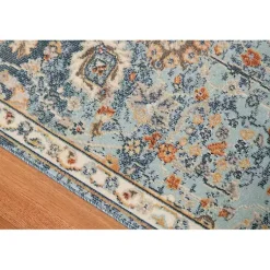 Kirklands Home Navy Bohemian Area Rug, 7x9 Blue Online