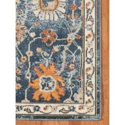 Kirklands Home Navy Bohemian Area Rug, 7x9 Blue Online