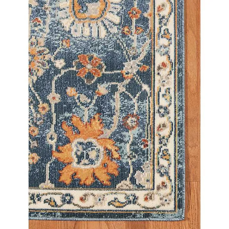Kirklands Home Navy Bohemian Area Rug, 7x9 Blue Online