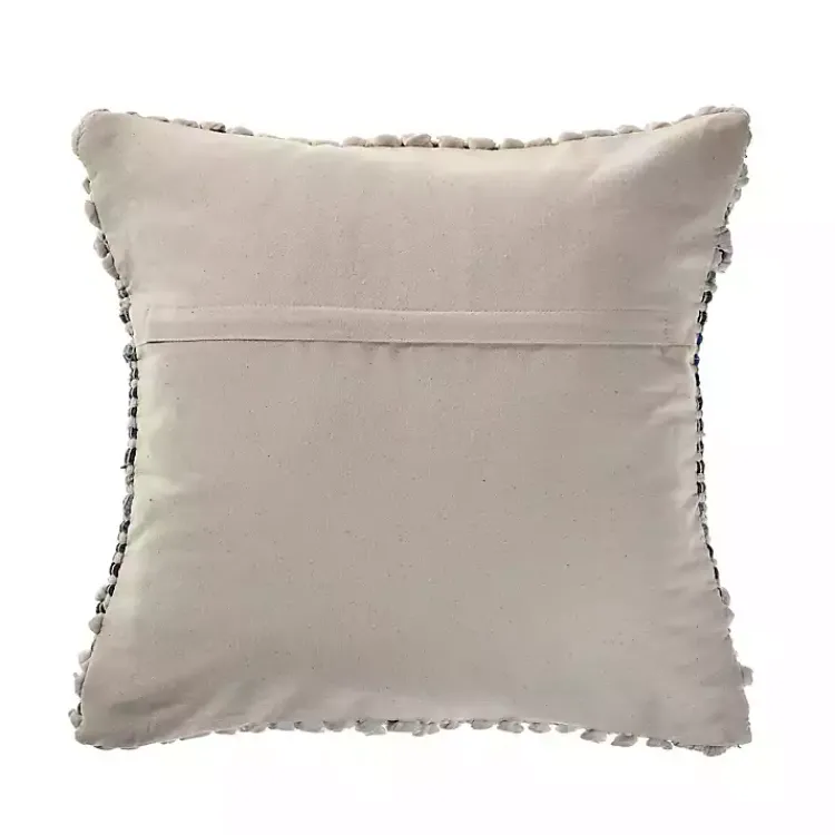 Pillows>Kirklands Home Navy Bold Textured Pillow