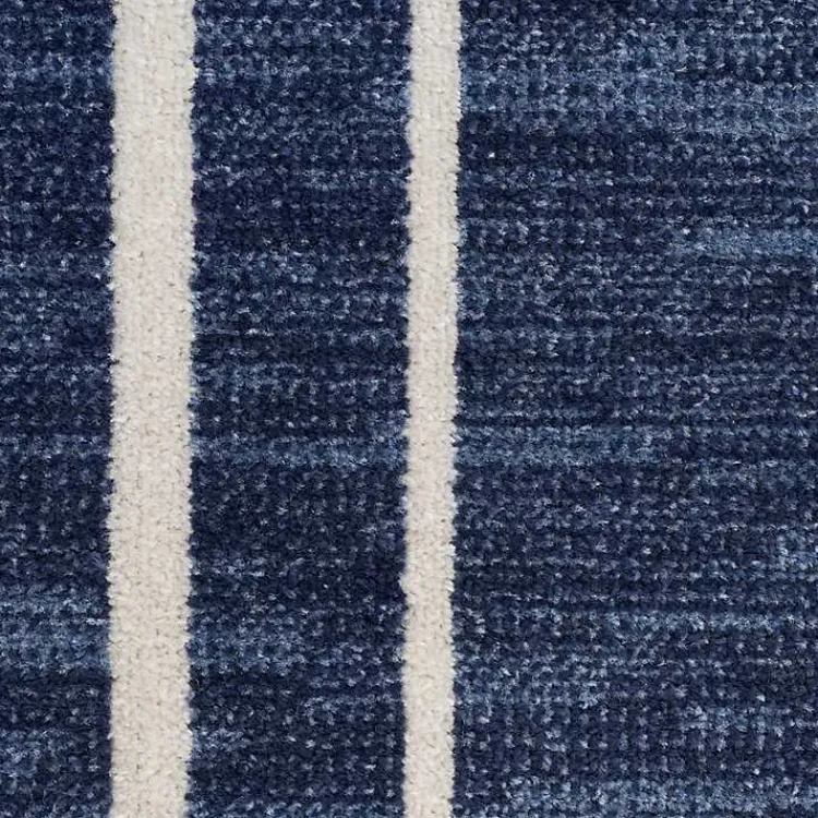 Kirklands Home Navy Bordered Indoor/Outdoor Area Rug, 5x7 Best
