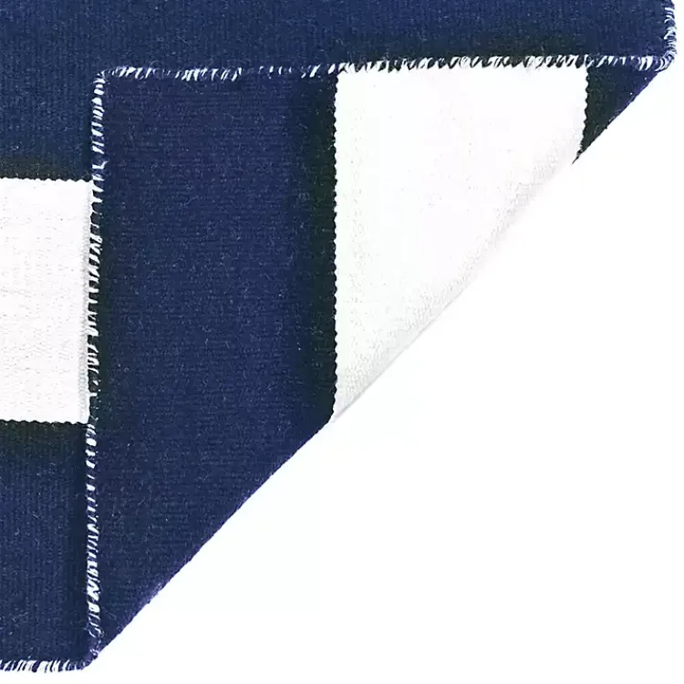 Kirklands Home Navy Cabana Stripe Indoor/Outdoor Area Rug, 3x5 Online
