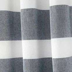 Kirklands Home Navy Cape Cod Stripe Curtain Panel Set, 84 in. Sale