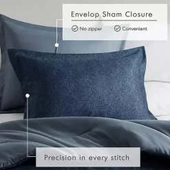 Kirklands Home Navy Chambray 2-pc. Twin/Twin XL Comforter Set Blue Sale