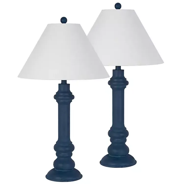 Kirklands Home Navy Coastal Ariel Table Lamps, Set of 2 Sale