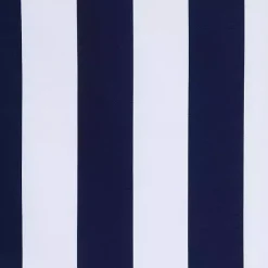 Kirklands Home Navy Coastal Stripe Outdoor Curtain Panel, 96 in. Outlet