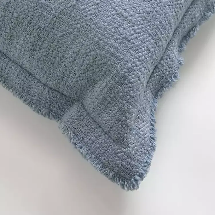 Pillows>Kirklands Home Navy Coco Flange Pillow Blue
