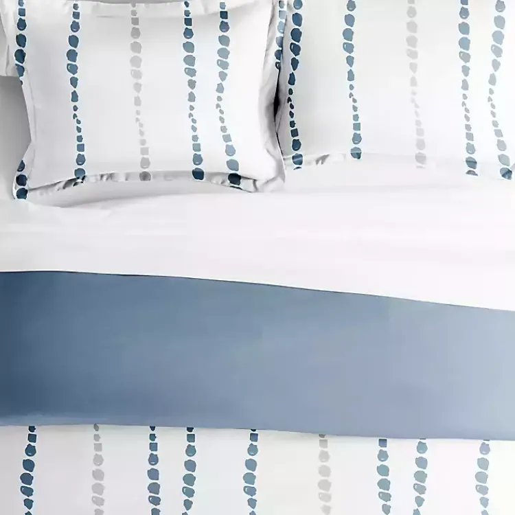 Kirklands Home Navy Dots Reversible 2-pc. Twin Duvet Cover Set Clearance