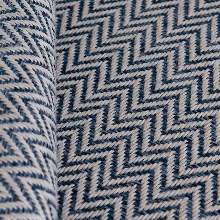 Kirklands Home Navy Dunedin Indoor/Outdoor Area Rug, 7x9 Blue Sale