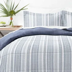 Kirklands Home Navy Farmhouse Dreams King 3-pc. Comforter Set Best
