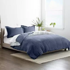 Kirklands Home Navy Farmhouse Dreams King 3-pc. Comforter Set Best