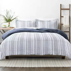 Kirklands Home Navy Farmhouse Dreams Queen 3-pc. Comforter Set Best