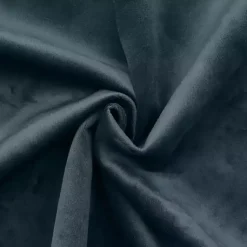 Kirklands Home Navy Faux Suede Blackout Curtain Panel, 63 in. Blue Outlet